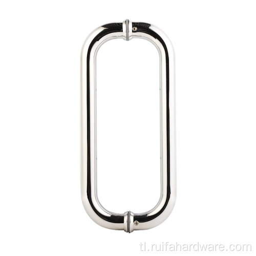 Double sided shower door humahawak
